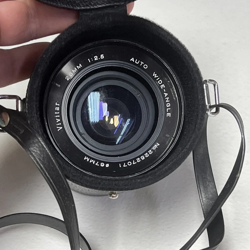 Vivitar 28mm 1:2.5 Auto Wide Angle 67mm Lens Untested